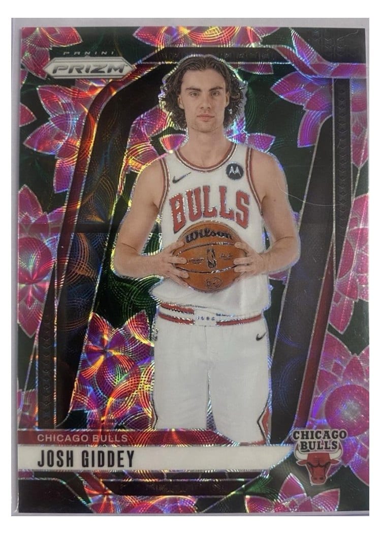 2024-25 Panini Prizm Base Set Josh Giddey Lotus Flower #112 card