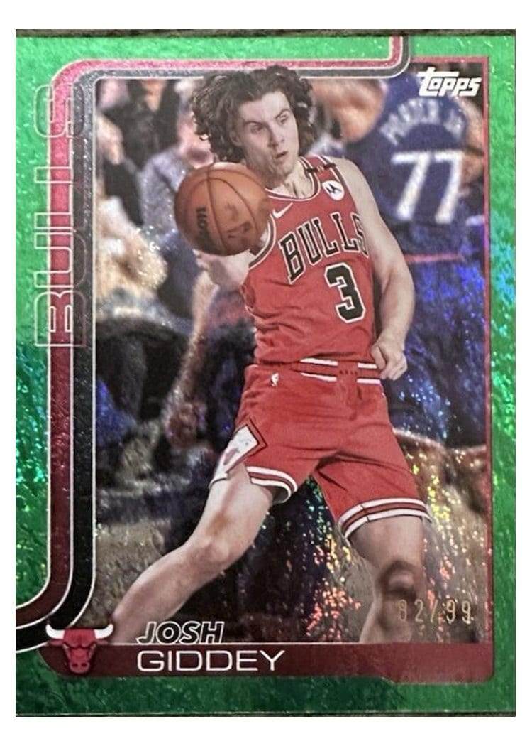 2025-26 Topps Base Set Josh Giddey #35 card