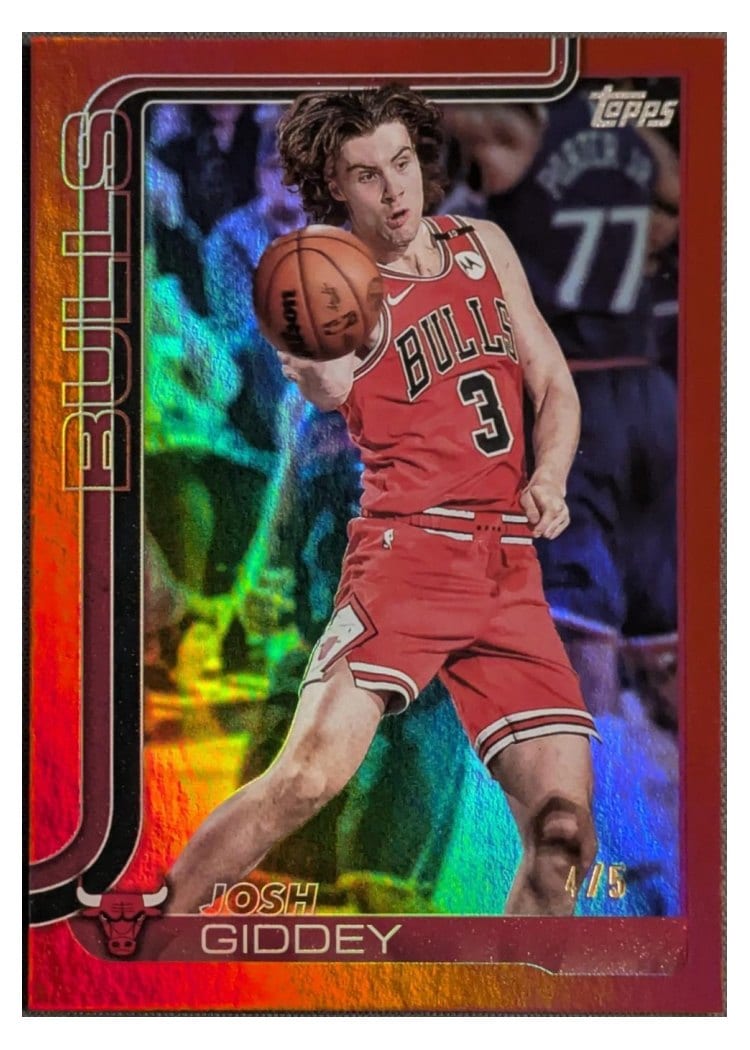 2025-26 Topps Base Set Josh Giddey #35 card