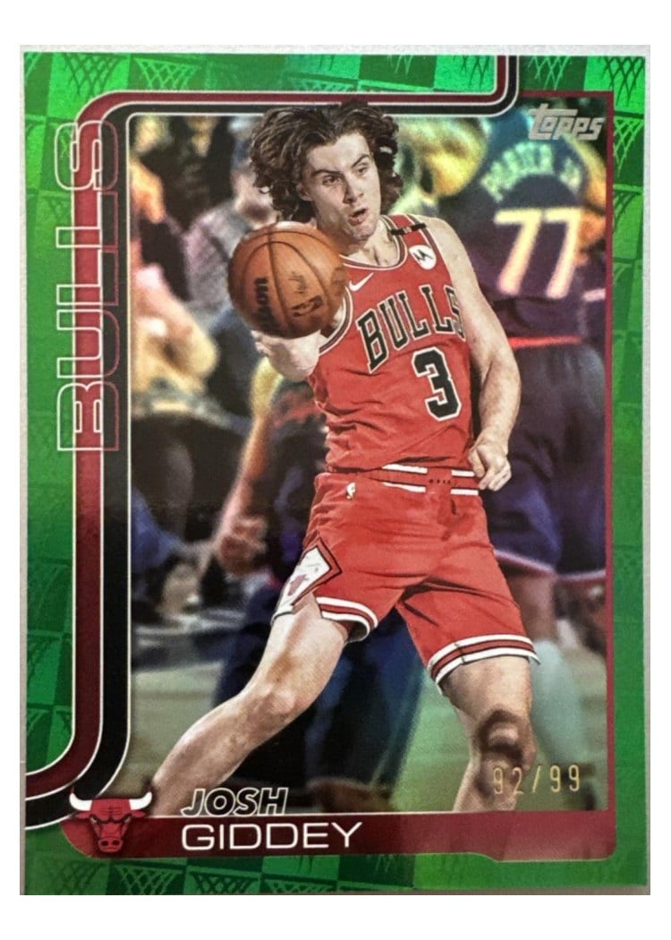 2025-26 Topps Base Set Josh Giddey #35 card