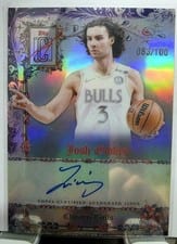 2025-26 Topps Signature Class Manuscripts Josh Giddey #MS-JG