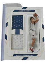 2020-21 Panini National Treasures Rookie Patch Autographs Josh Green #127 card
