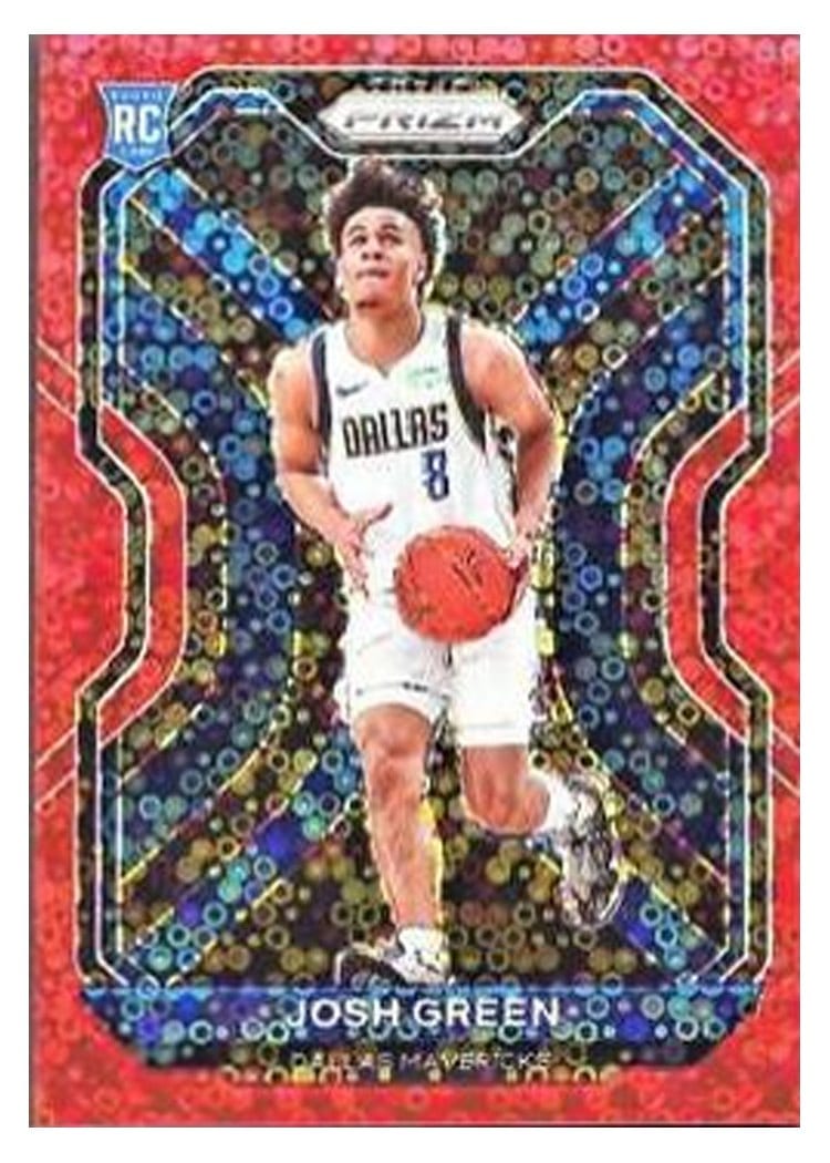 2020-21 Panini Prizm Base Set Josh Green Fast Break Red Prizm #274 card