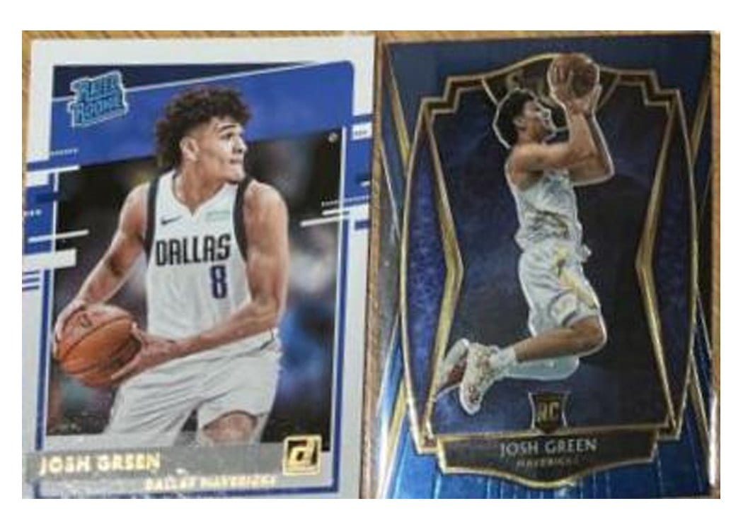 2020-21 Panini Select Base Set Josh Green #283 card