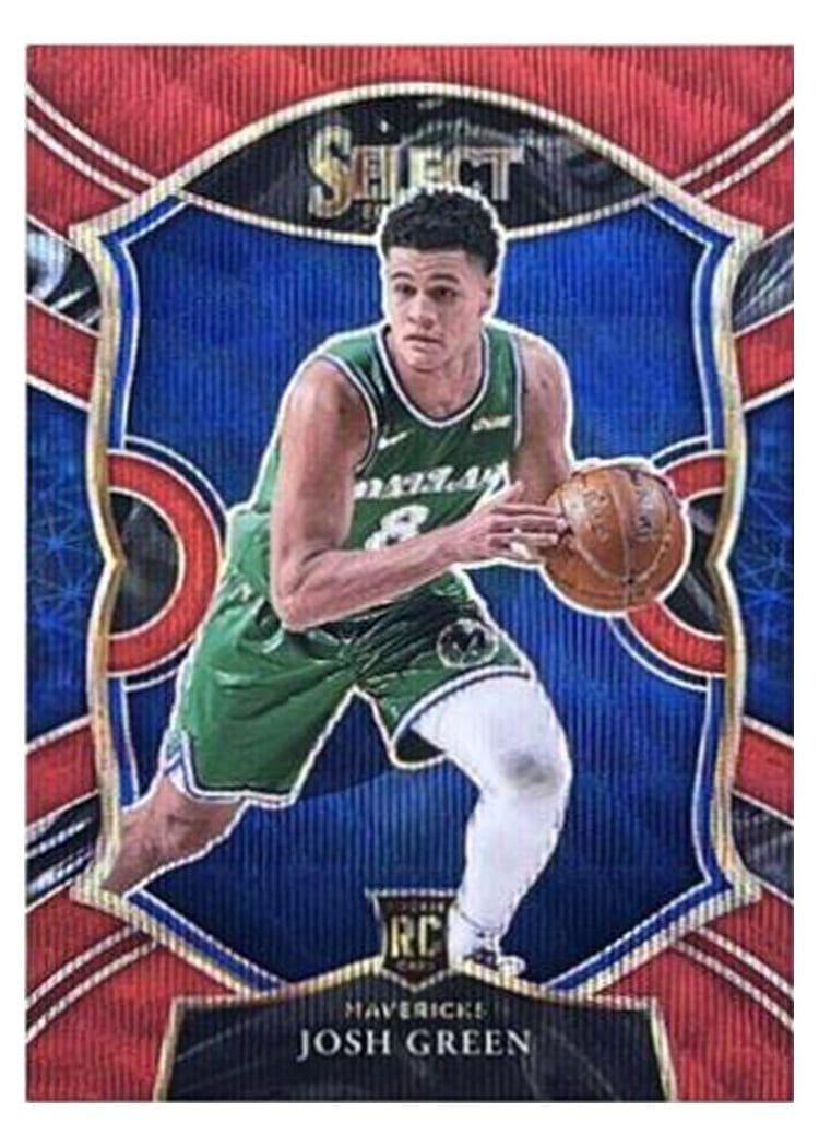 2020-21 Panini Select Base Set Josh Green Red Wave #78 card