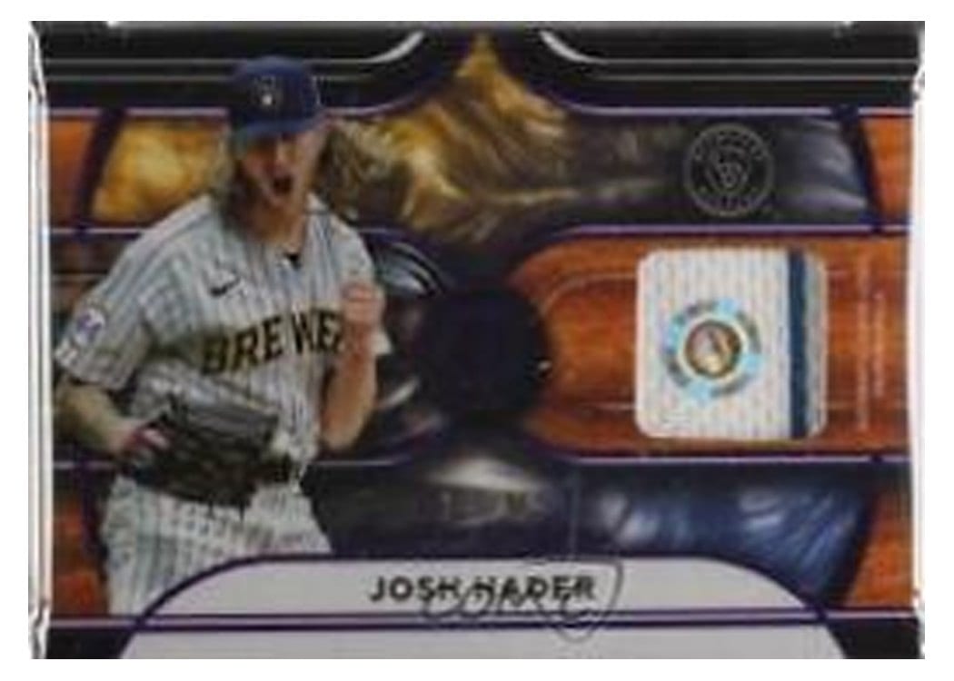 2022 Topps Tribute Stamp of Approval Josh Hader #SOA-JH card