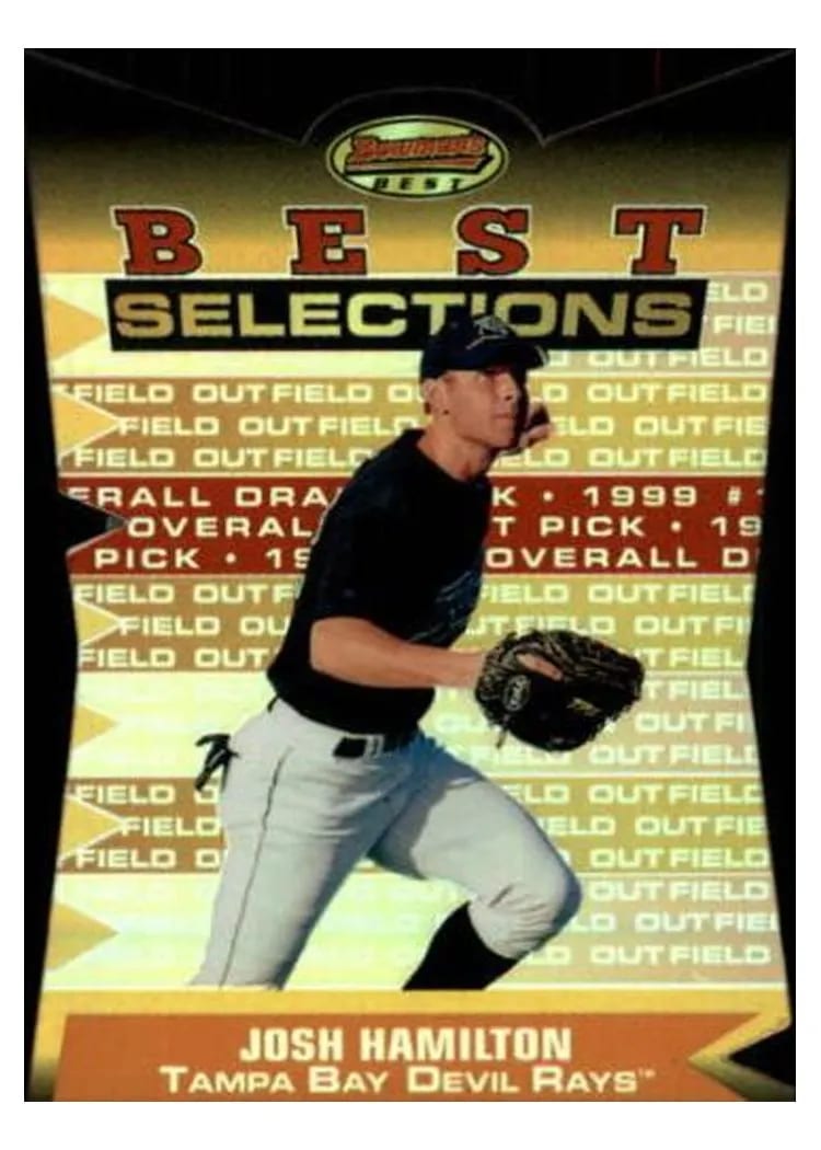2000 Bowman's Best Selections Josh Hamilton #BBS8 card
