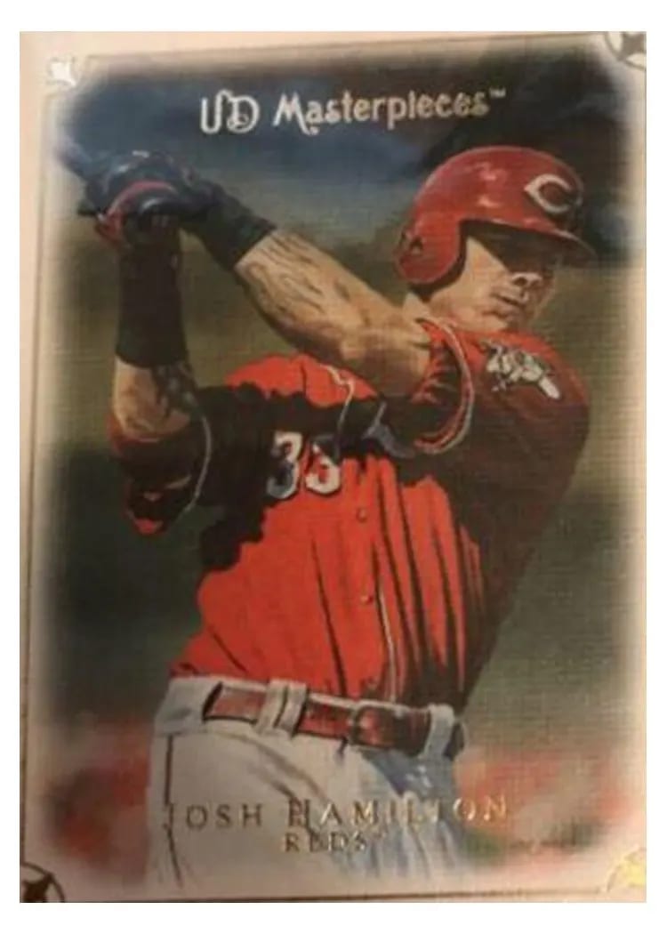2007 Upper Deck Masterpieces Josh Hamilton #41 card