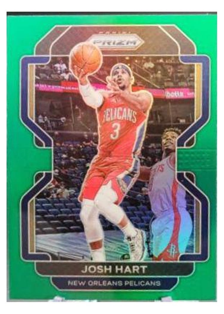 2021-22 Panini Prizm Base Set Josh Hart #48 card