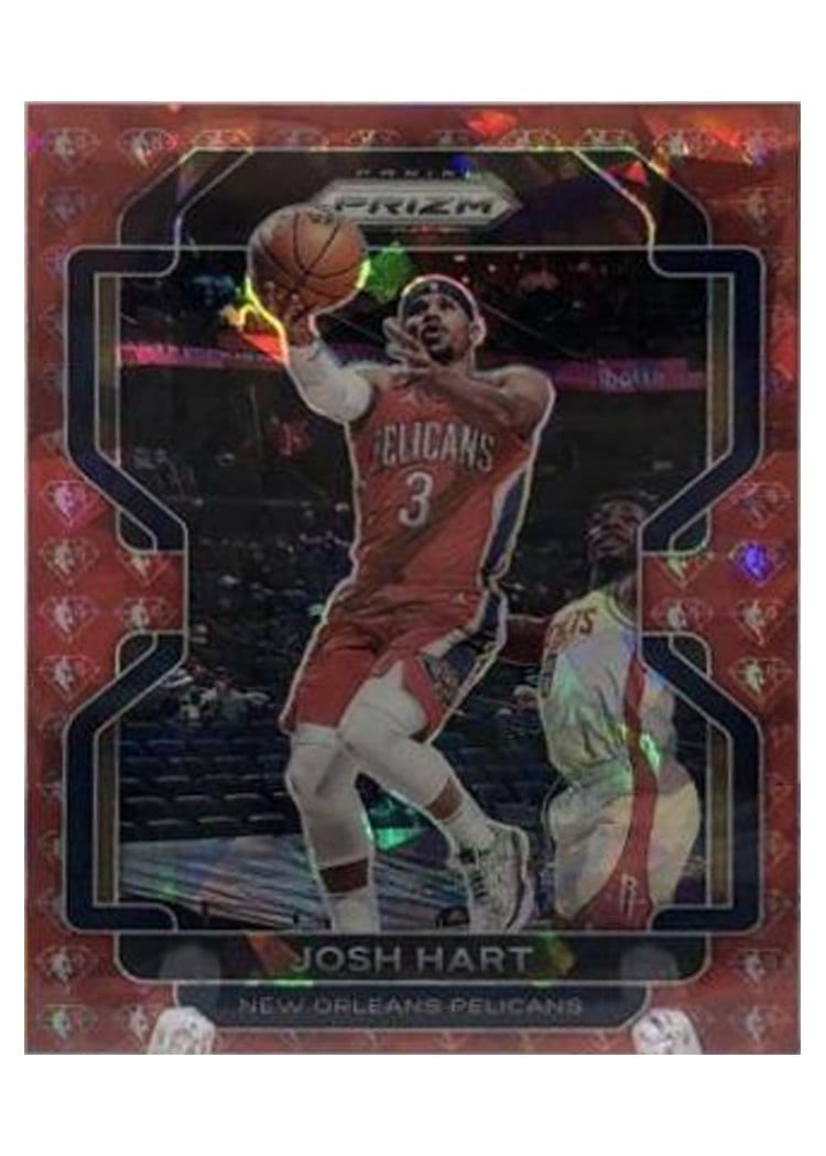 2021-22 Panini Prizm Base Set Josh Hart #48 card