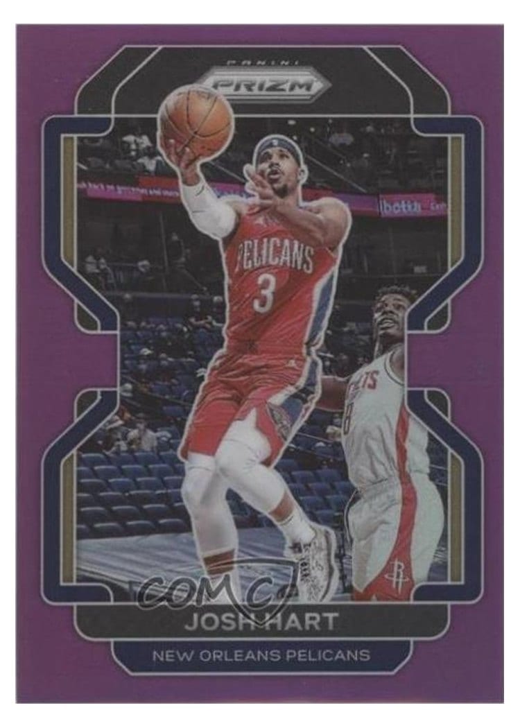 2021-22 Panini Prizm Base Set Josh Hart #48 card