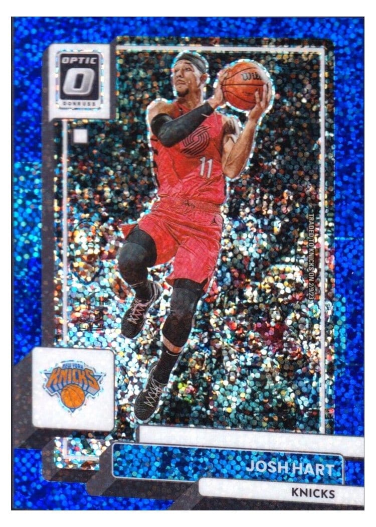 2022-23 Donruss Optic Base Set Josh Hart #55 card