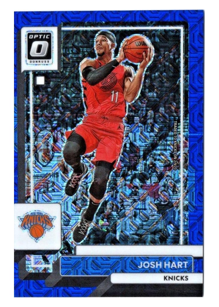 2022-23 Donruss Optic Base Set Josh Hart #55 card
