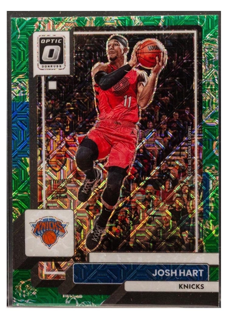 2022-23 Donruss Optic Base Set Josh Hart #55 card