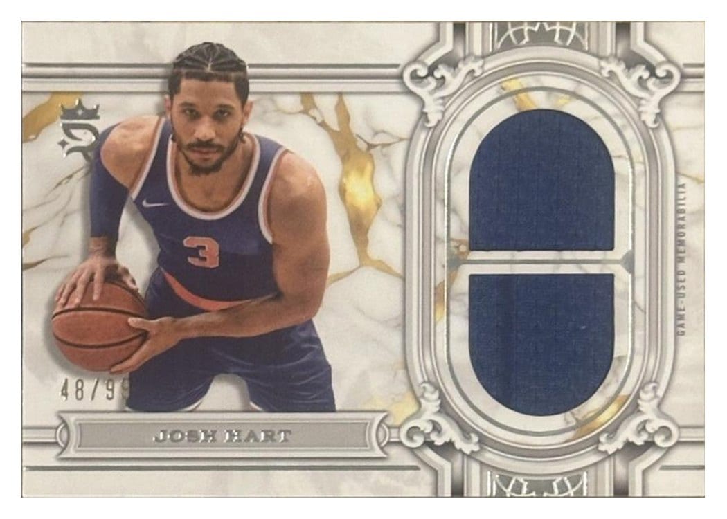 2023-24 Topps Royalty Regalia Relics Josh Hart #RR-JHA card