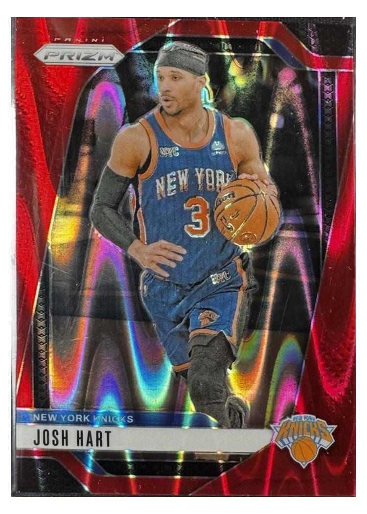 2024-25 Panini Prizm Base Set Josh Hart #196 card