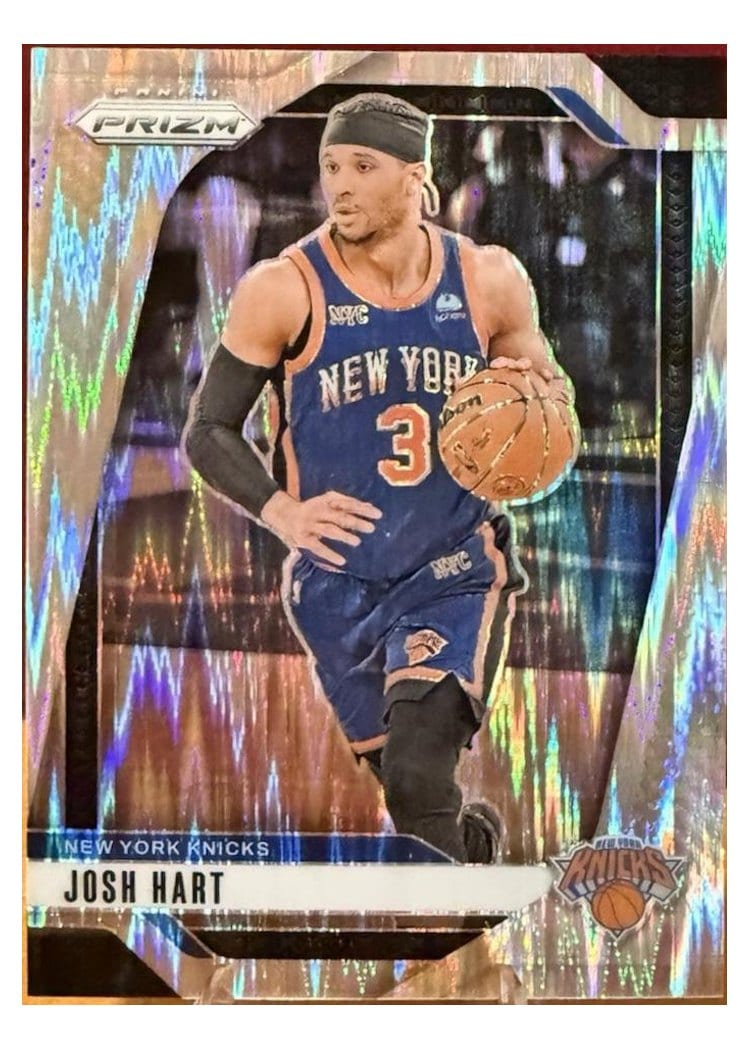 2024-25 Panini Prizm Base Set Josh Hart #196 card