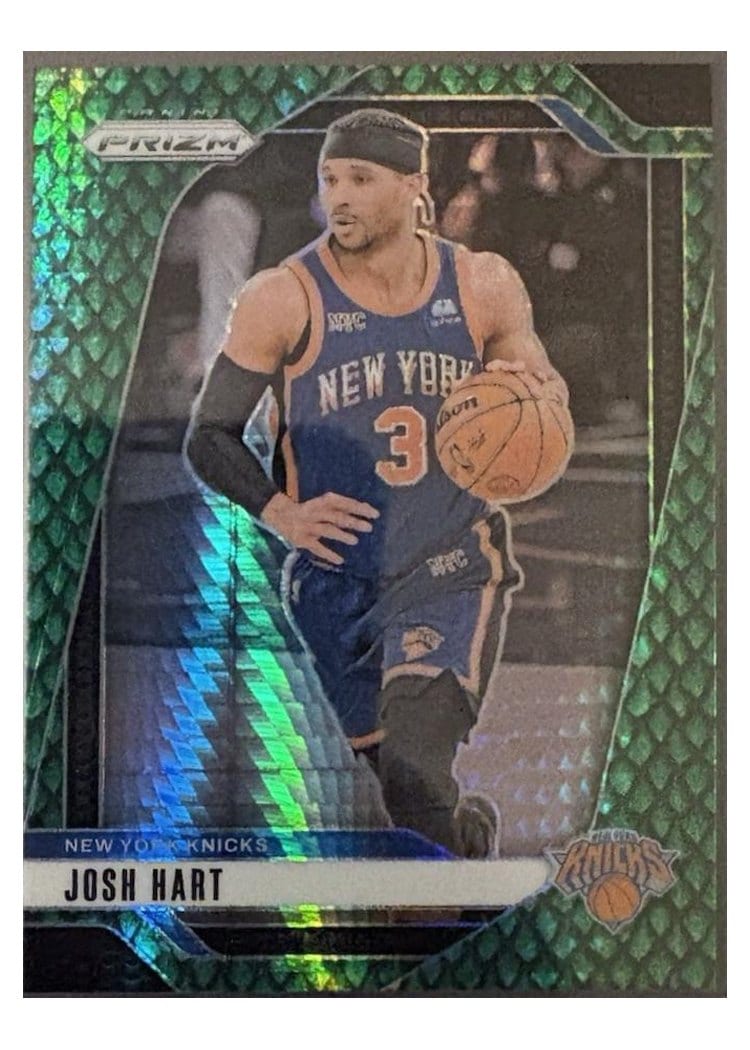 2024-25 Panini Prizm Base Set Josh Hart #196 card