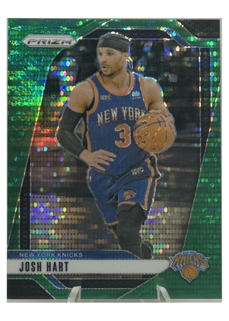 2024-25 Panini Prizm Base Set Josh Hart #196 card