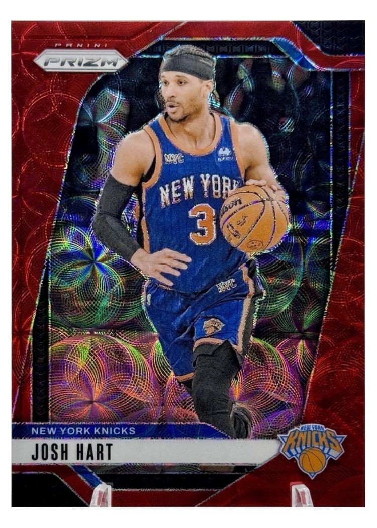 2024-25 Panini Prizm Base Set Josh Hart #196 card