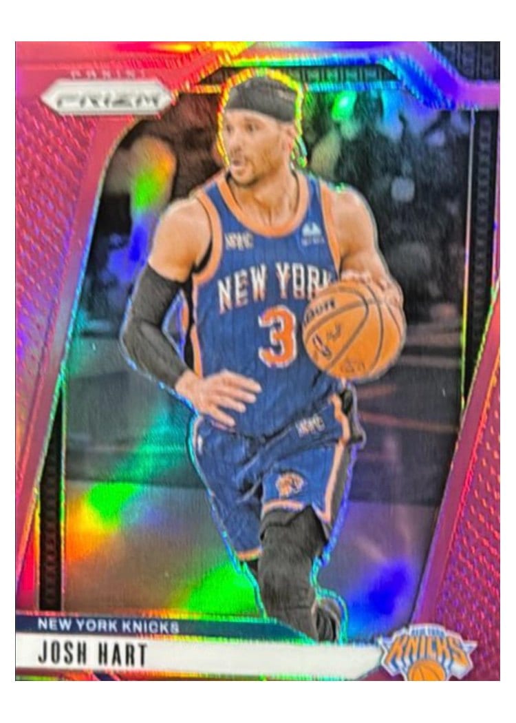 2024-25 Panini Prizm Base Set Josh Hart #196 card