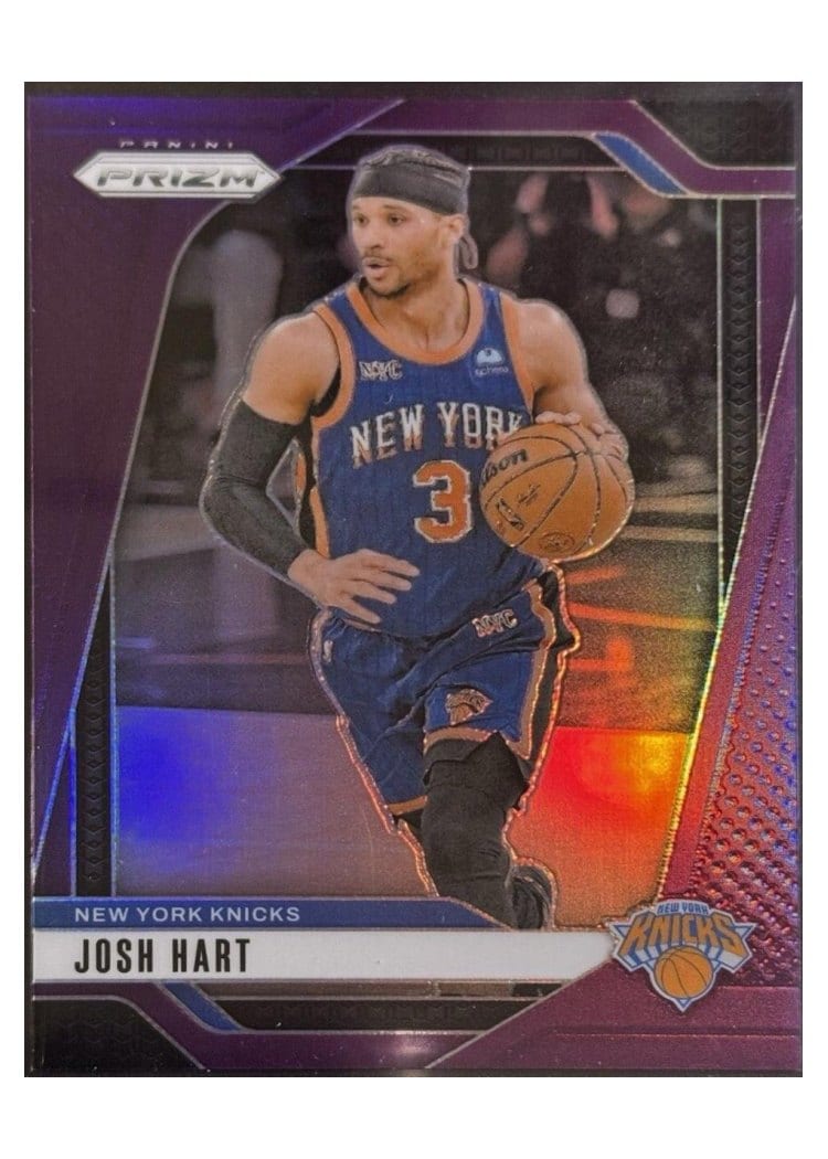 2024-25 Panini Prizm Base Set Josh Hart #196 card