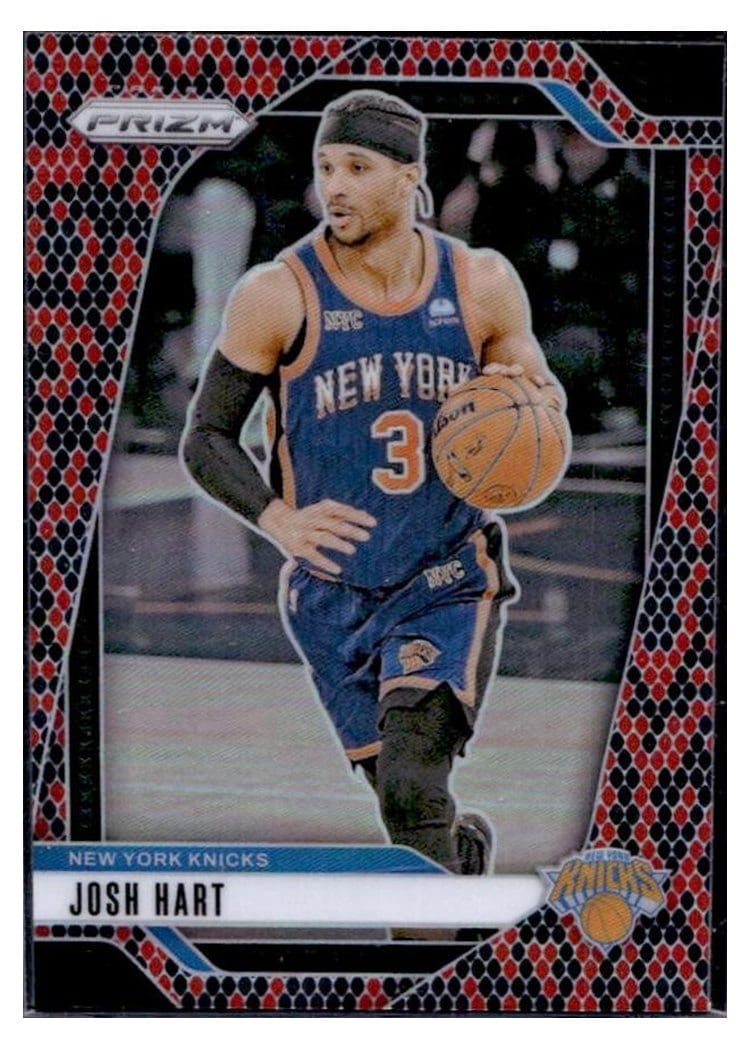 2024-25 Panini Prizm Base Set Josh Hart #196 card