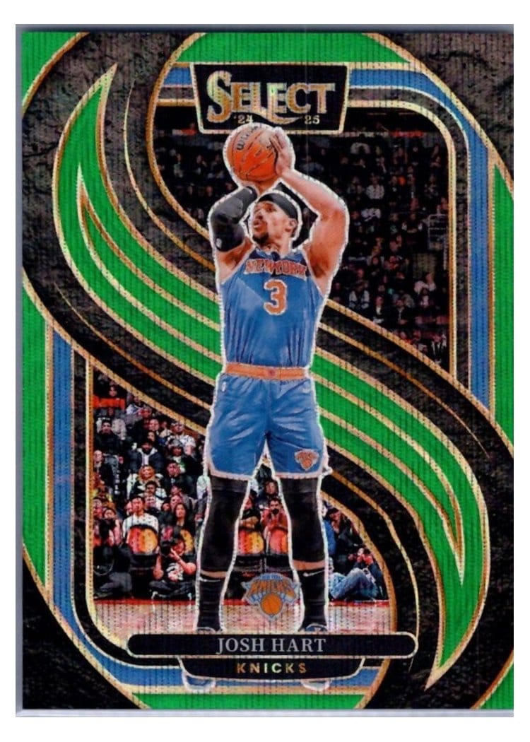 2024-25 Panini Select Base Set Josh Hart #134 card