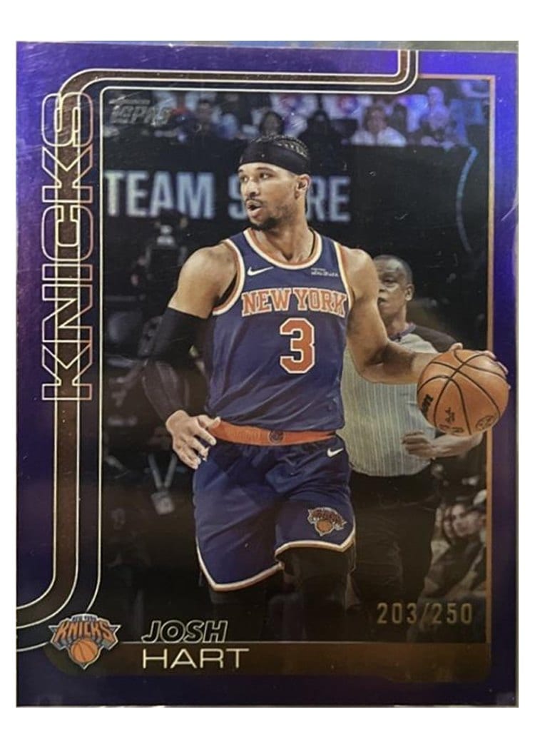 2025-26 Topps Base Set Josh Hart #16 card