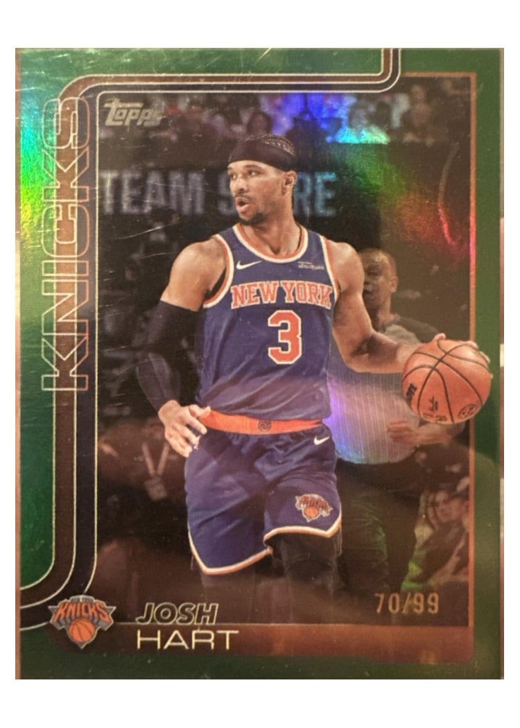 2025-26 Topps Base Set Josh Hart #16 card