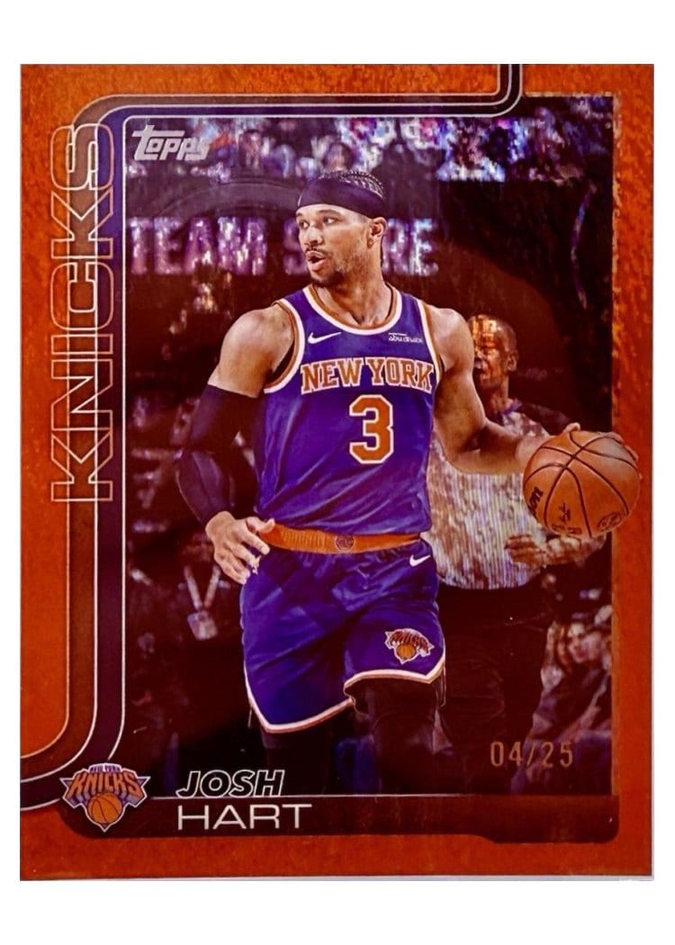 2025-26 Topps Base Set Josh Hart #16 card