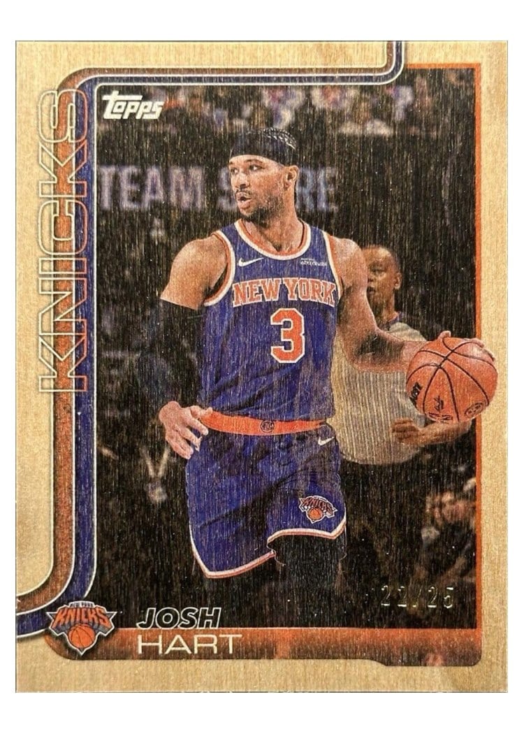 2025-26 Topps Base Set Josh Hart #16 card