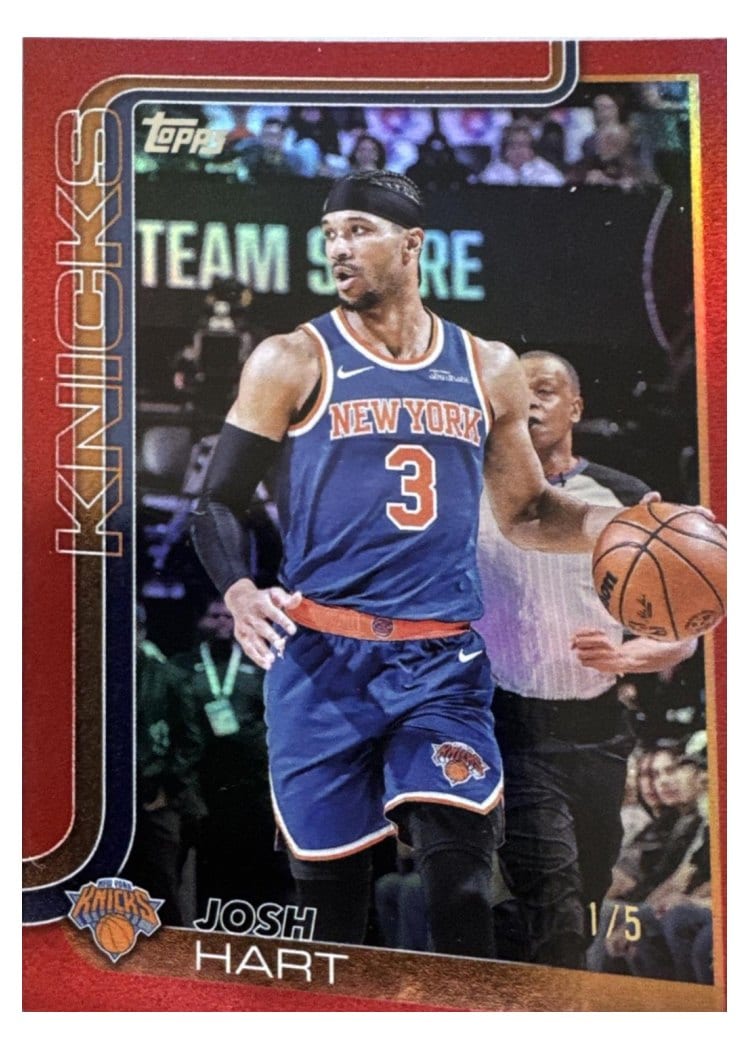 2025-26 Topps Base Set Josh Hart #16 card