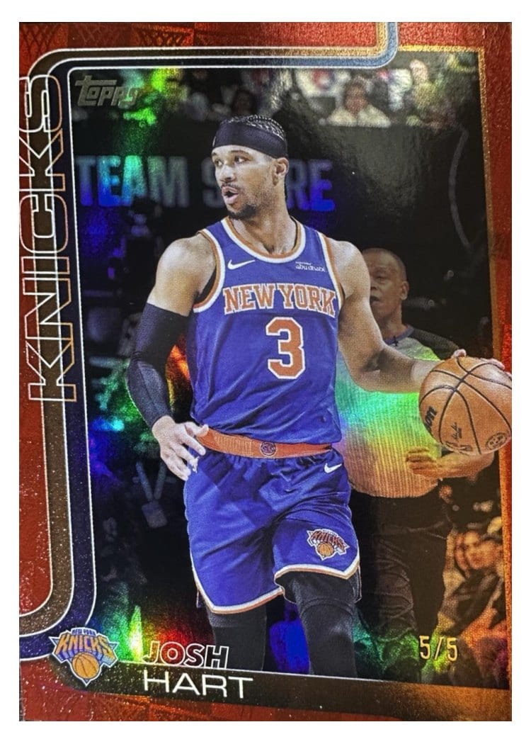 2025-26 Topps Base Set Josh Hart #16 card