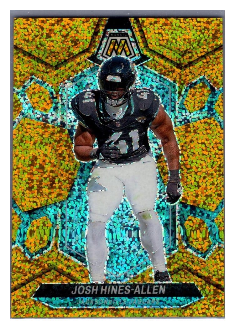 2024 Panini Mosaic Base Set Josh Hines-Allen #104 card