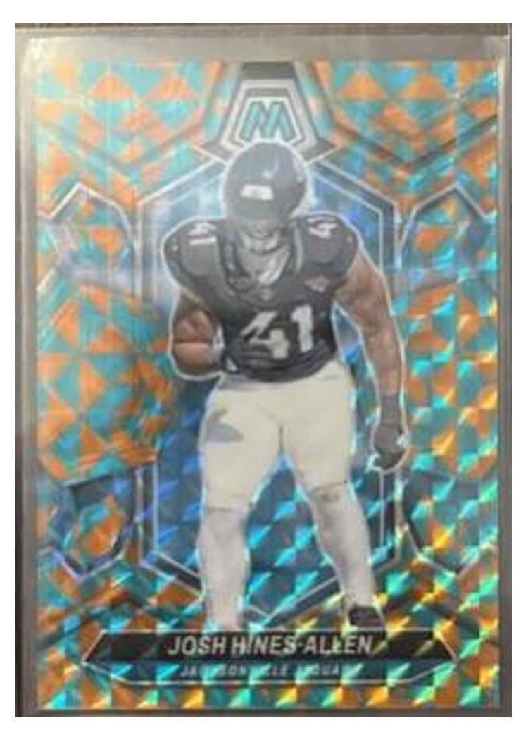 2024 Panini Mosaic Base Set Josh Hines-Allen #104 card