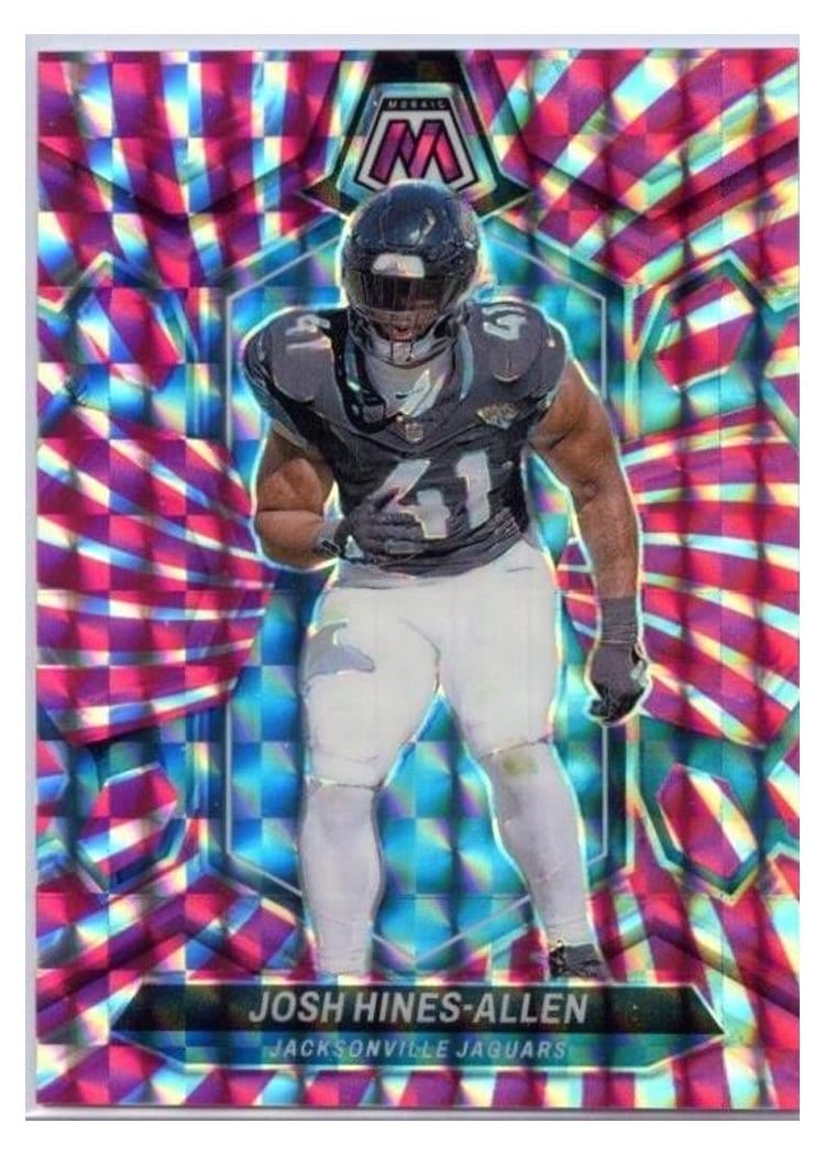 2024 Panini Mosaic Base Set Josh Hines-Allen #104 card