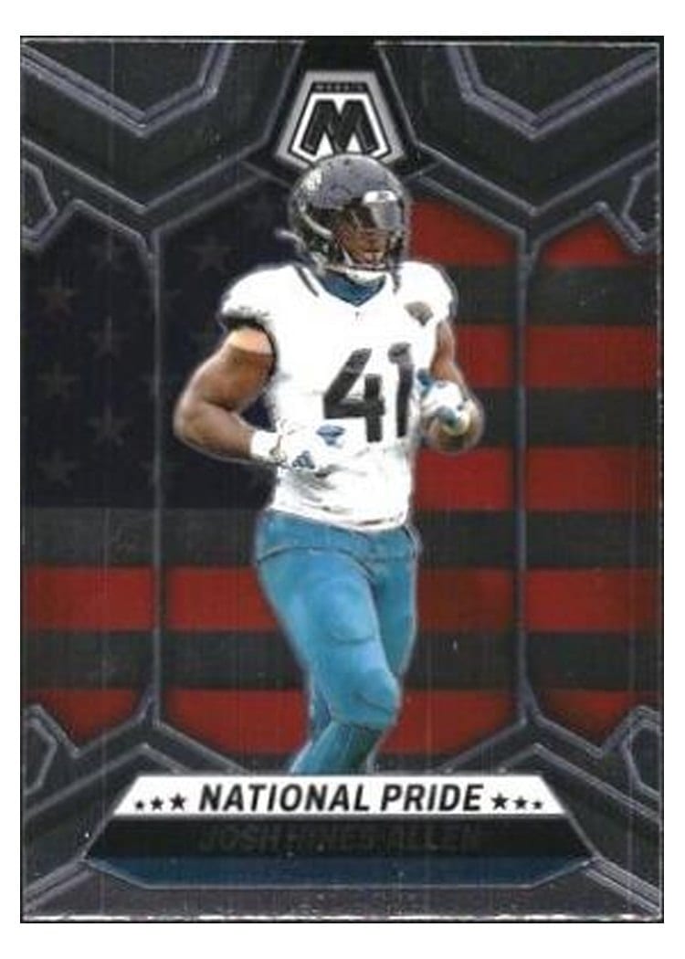 2024 Panini Mosaic Base Set Josh Hines-Allen #268 card