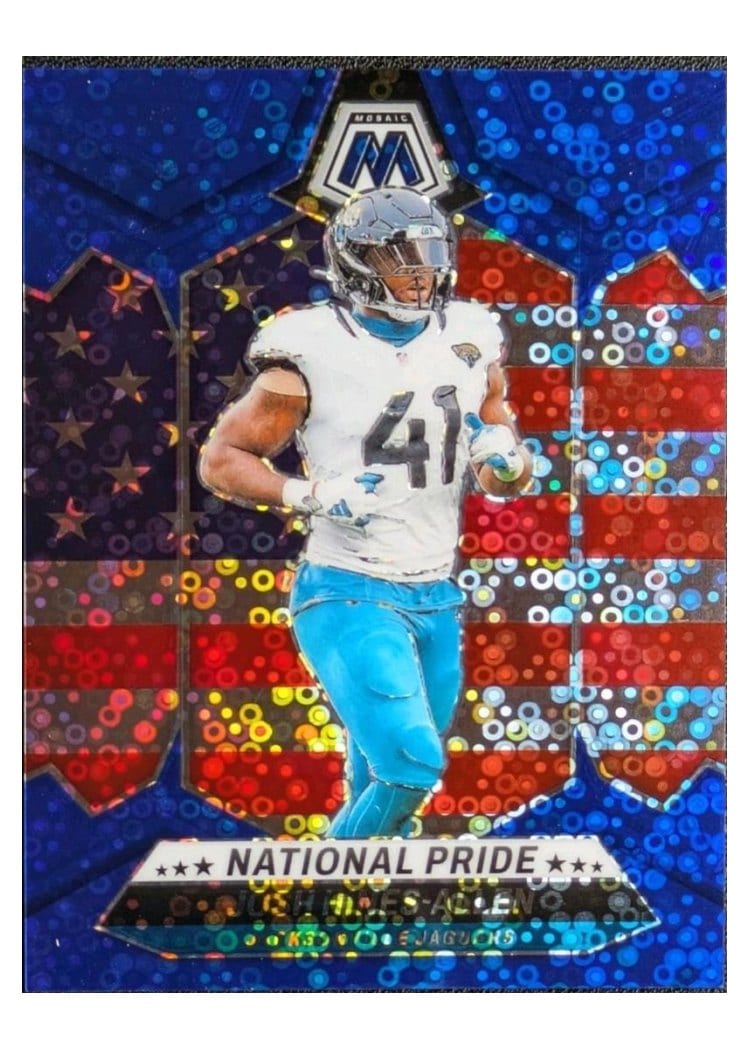 2024 Panini Mosaic Base Set Josh Hines-Allen No Huddle Blue #268 card