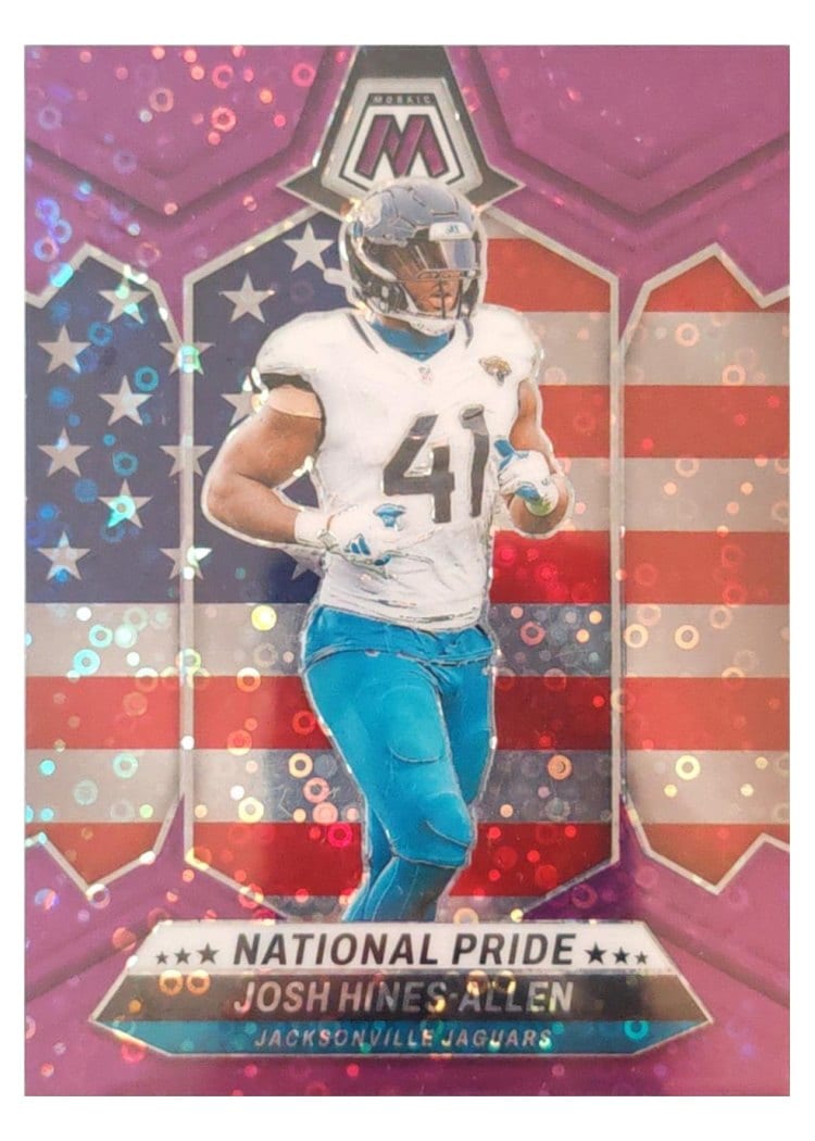 2024 Panini Mosaic Base Set Josh Hines-Allen No Huddle Purple #268 card