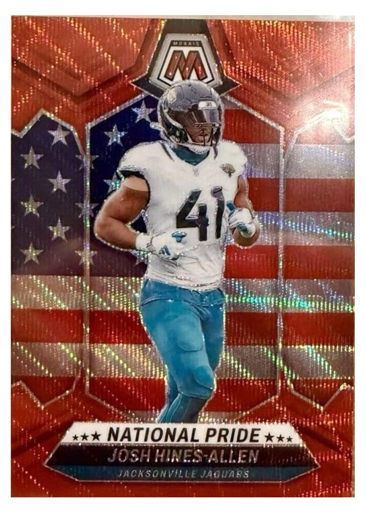 2024 Panini Mosaic Base Set Josh Hines-Allen #268 card