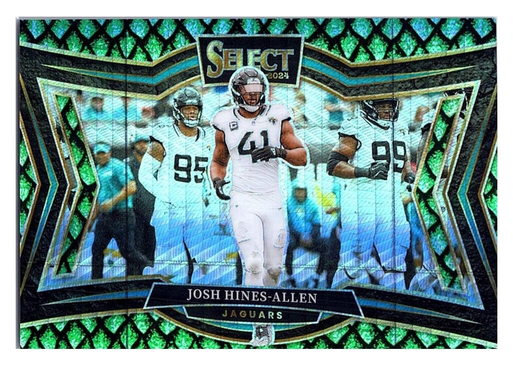2024 Panini Select Base Set Josh Hines-Allen #454 card