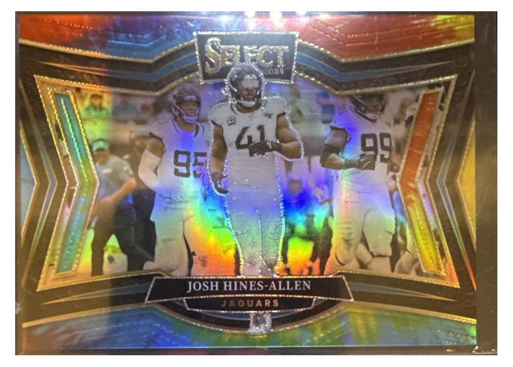 2024 Panini Select Base Set Josh Hines-Allen #454 card