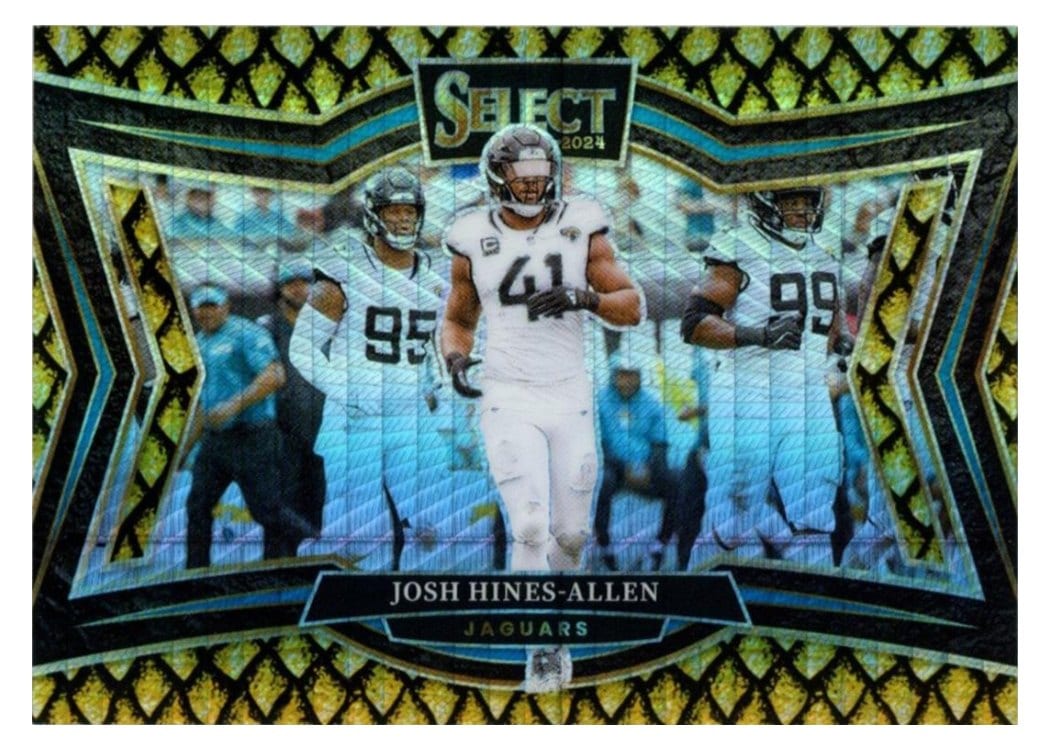 2024 Panini Select Base Set Josh Hines-Allen #454 card
