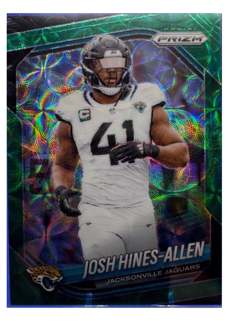 2025 Panini Prizm Base Set Josh Hines-Allen #43 card