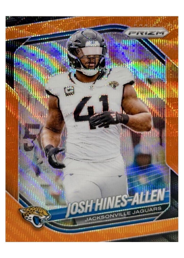 2025 Panini Prizm Base Set Josh Hines-Allen #43 card