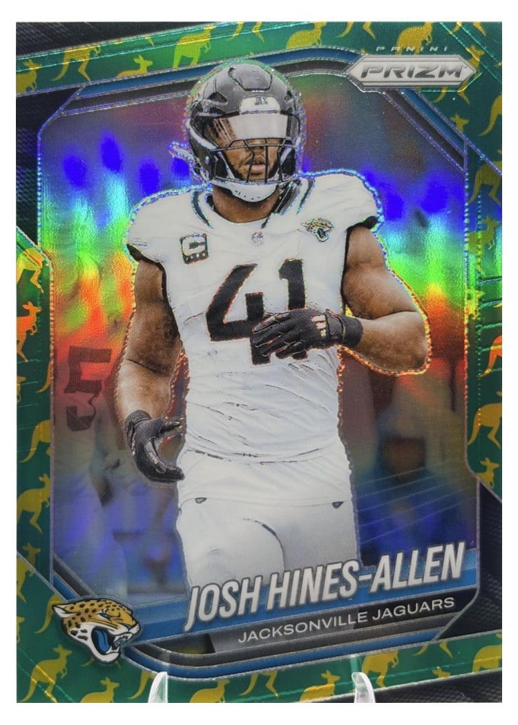 2025 Panini Prizm Base Set Josh Hines-Allen #43 card