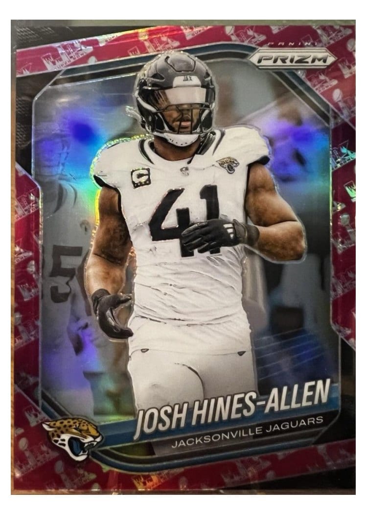 2025 Panini Prizm Base Set Josh Hines-Allen #43 card