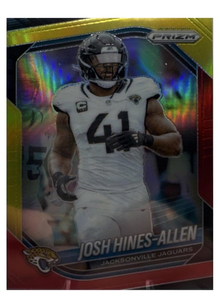 2025 Panini Prizm Base Set Josh Hines-Allen #43 card