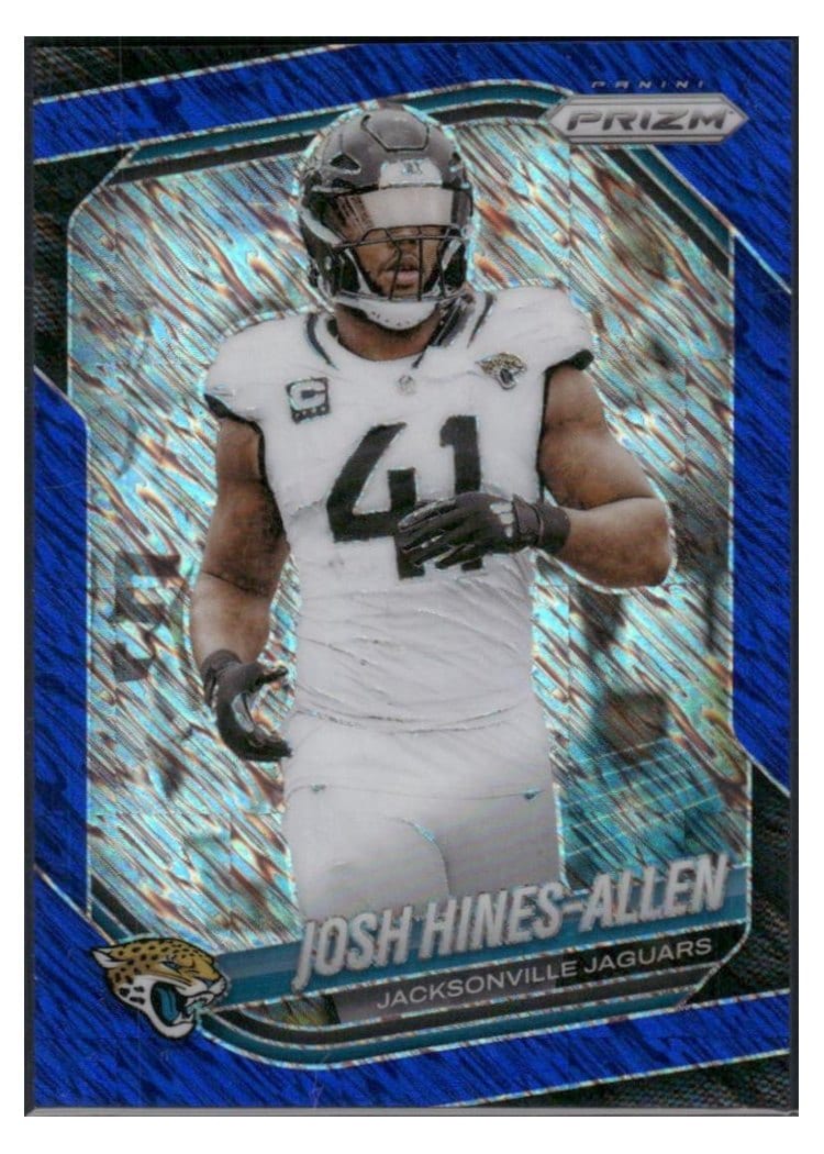 2025 Panini Prizm Base Set Josh Hines-Allen #43 card
